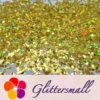 3mm Cloud Shapes Laser Gold Glitter LB0210