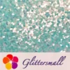 3mm Cloud Ice Blue Glitter C021R