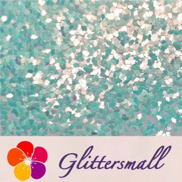 3mm Cloud Ice Blue Glitter C021R