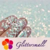 3mm Cloud Ice Blue Glitter C021R