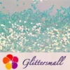 3mm Cloud Ice Blue Glitter C021R