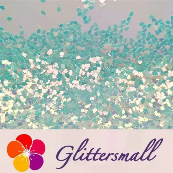 3mm Cloud Ice Blue Glitter C021R