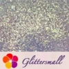 1mm Hexagon Shapes Dream Blue Glitter C004