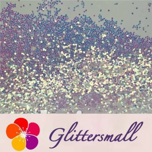 1mm Hexagon Shapes Dream Blue Glitter C004