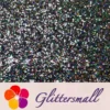 1mm Hexagon Shapes Laser Black Glitter LB01000