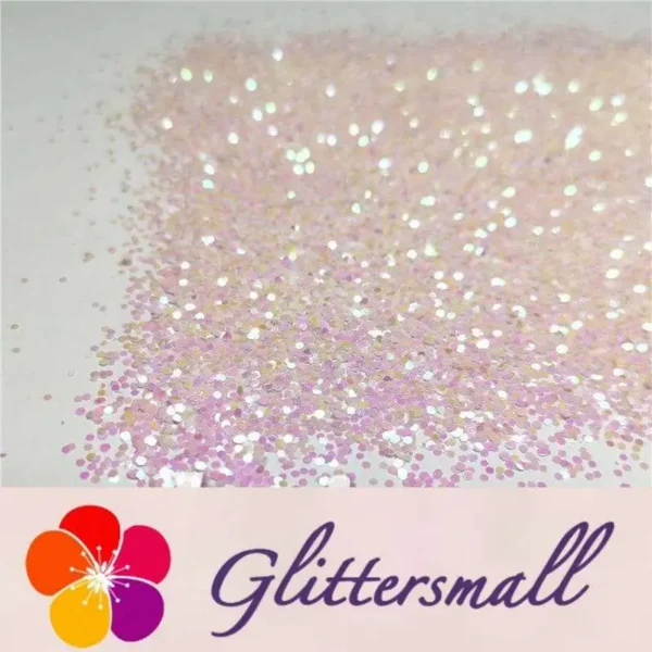 1mm Hexagon Shapes Dream Pink Glitter C003R