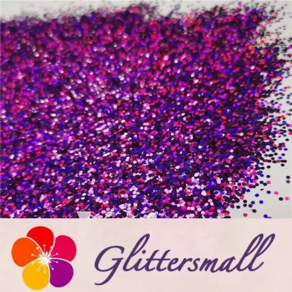 IMG_20200201_164013.webp 1mm Hexagon Shapes Laser Purple Glitter LB0800