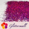 IMG_20200201_164947.webp 1mm Hexagon Shapes Laser Rose Red Glitter LB0900