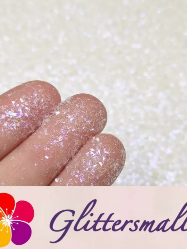 Iridescent Cellophane Glitter Shards (Flakes) C014 2x2