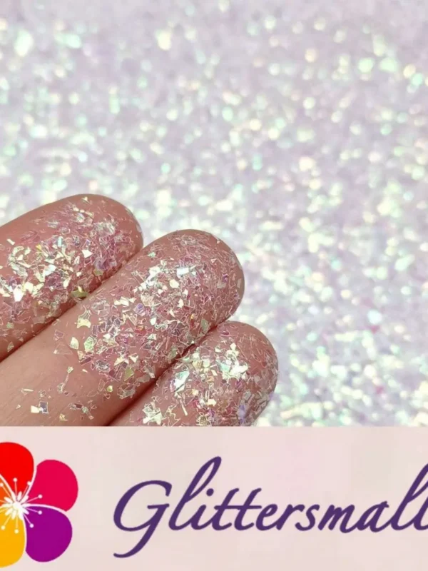 Iridescent Cellophane Glitter Shards (Flakes) C004 2x2