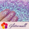 Iridescent Cellophane Glitter Shards (Flakes) C006 2x2