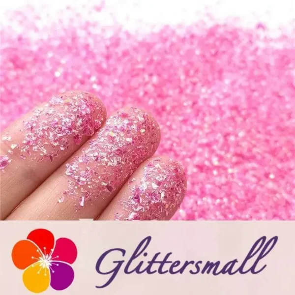 Iridescent Cellophane Glitter Shards (Flakes) C039 2x2
