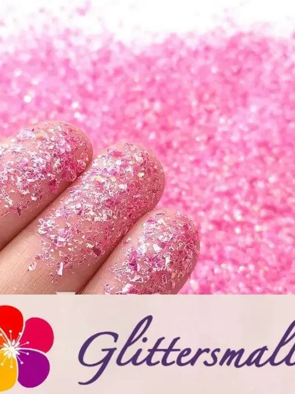 Iridescent Cellophane Glitter Shards (Flakes) C039 2x2