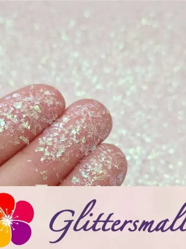 Iridescent Cellophane Glitter Shards (Flakes) C003 2x2