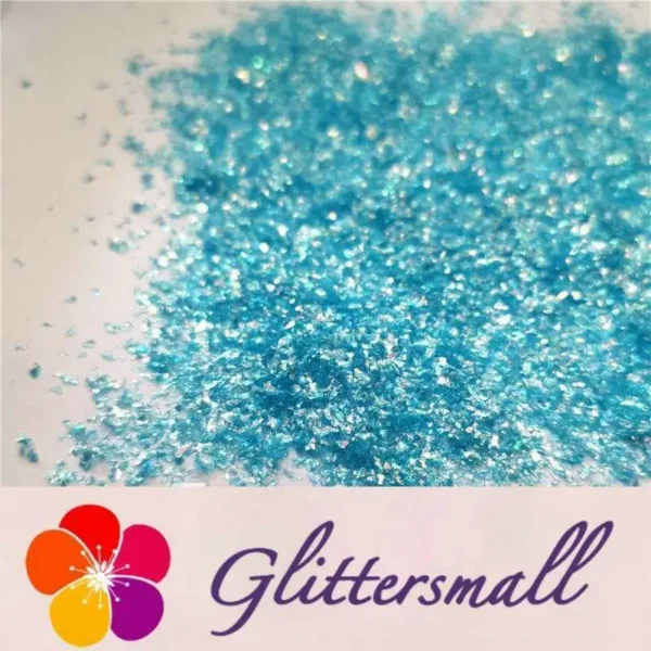 Iridescent Cellophane Glitter Shards (Flakes) C037 2x2