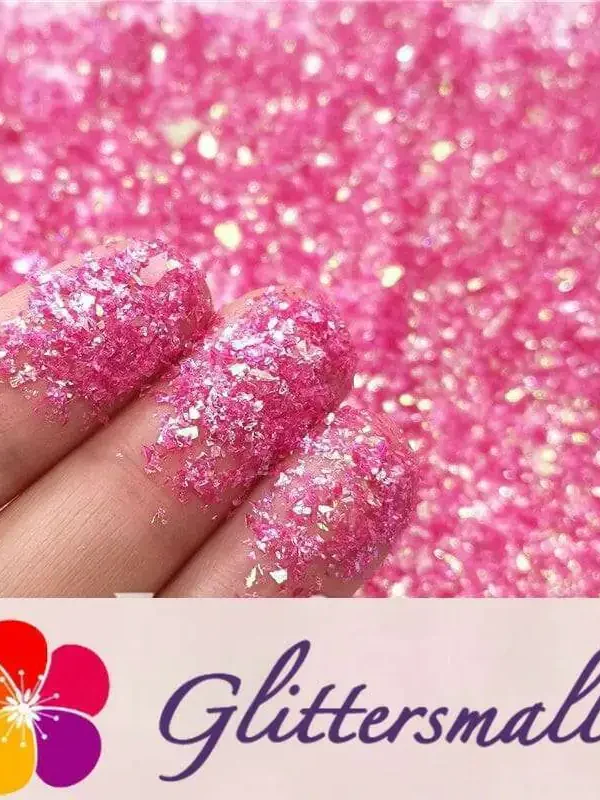 Iridescent Cellophane Glitter Shards (Flakes) C009 2x2