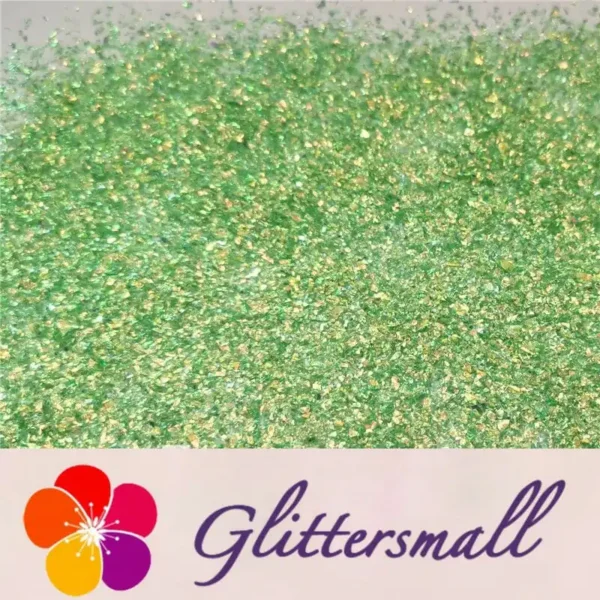 Iridescent Cellophane Glitter Shards (Flakes) C033 2x2