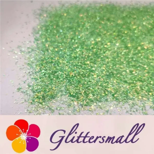 Iridescent Cellophane Glitter Shards (Flakes) C033 2x2