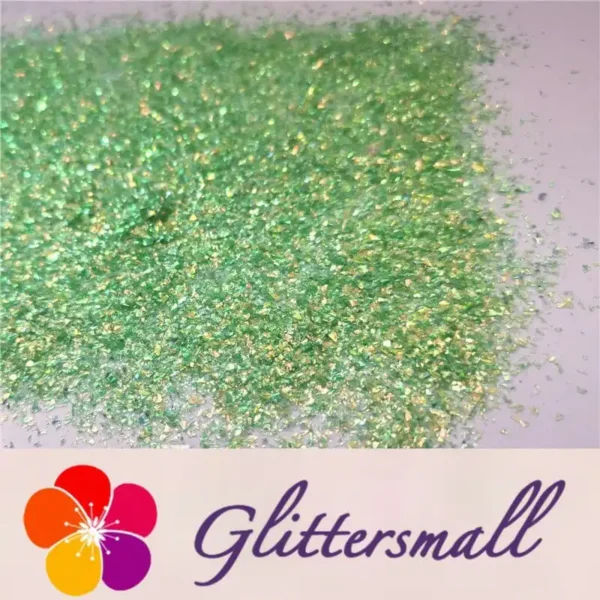 Iridescent Cellophane Glitter Shards (Flakes) C033 2x2