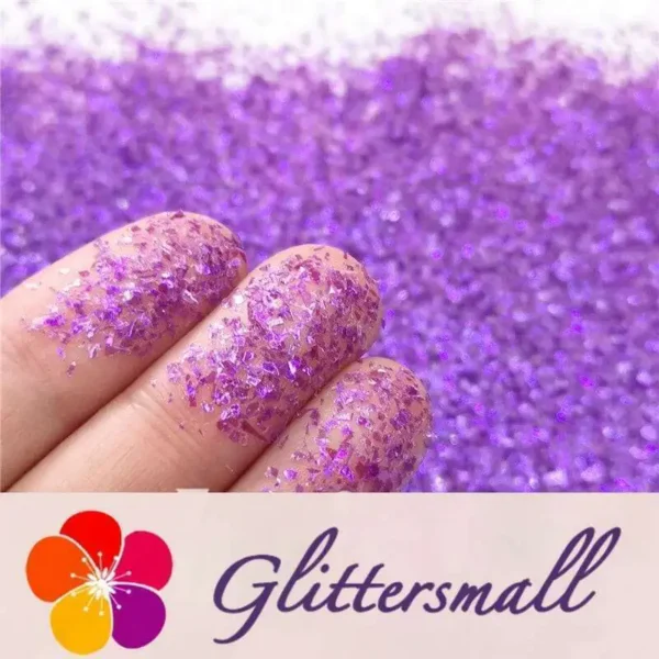 Iridescent Cellophane Glitter Shards (Flakes) C046 2x2