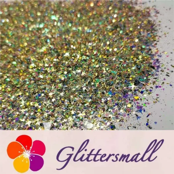 Custom Mixed Galaxy Iridescent Glitter YH02 (By Chris.e KC)