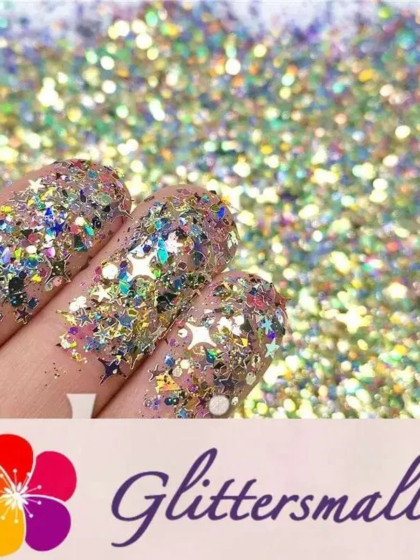 Custom Mixed Galaxy Iridescent Glitter YH02 (By Chris.e KC)