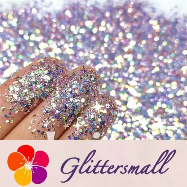 Custom Mixed Galaxy Iridescent Glitter YH03 (By Chris.e KC)