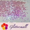 IMG_20200323_202602.webp 3/4/5mm Four Pointed Star Mixed Light Purple Iridescent Glitter LC-F322R