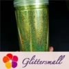 IMG_20200326_204402.webp 0.2mm Holographic Pigment Golden Green Glitter Cosmetic Grade SLG007