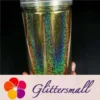 0.2mm Holographic Pigment Olive Green Glitter Cosmetic Grade SLG010