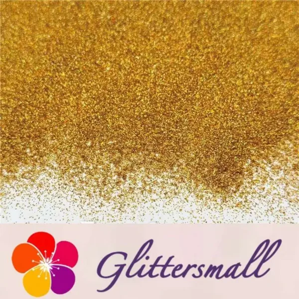 0.2mm Professional Cosmetic Glitter For Lip Gloss, Lipstick Holographic Gold FCHL200