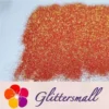 0.2mm Professional Cosmetic Glitter For Lip Gloss, Lipstick Iridescent Orange FCH34