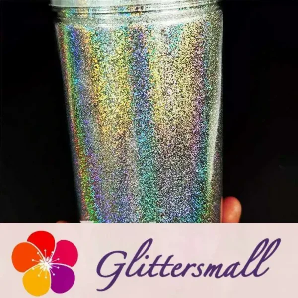 IMG_20200411_154635.webp 0.2mm Professional Cosmetic Glitter For Lip Gloss, Lipstick Holographic Silver FCHL100