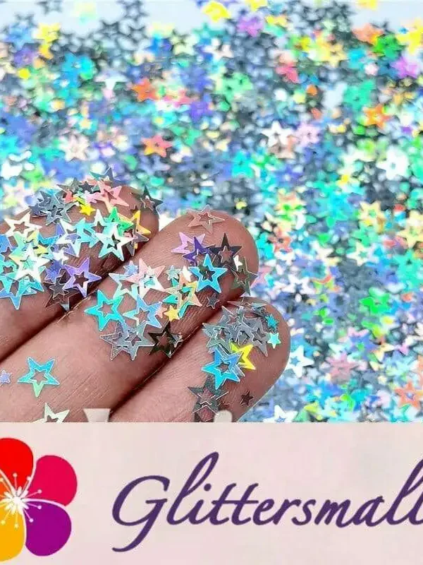 IMG_20200423_201634.webp 6mm Holographic Silver Hollow Out Star Shaped Glitter LB0100