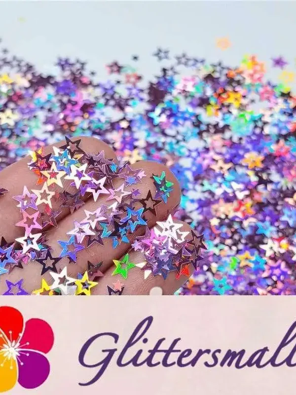 IMG_20200423_202137.webp 6mm Holographic Pink Hollow Out Star Shaped Glitter LB0901