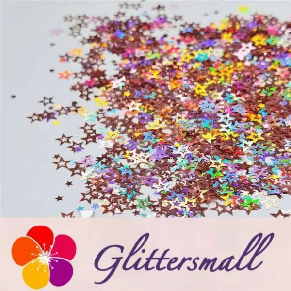 IMG_20200423_202440.webp 6mm Holographic Hazy Pink Hollow Out Star Shaped Glitter LB0911