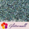 2x2 Glitter Holo Shards (Flakes) Holographic Pigment Dark Grey Glitter Solvent Resistant SLG011