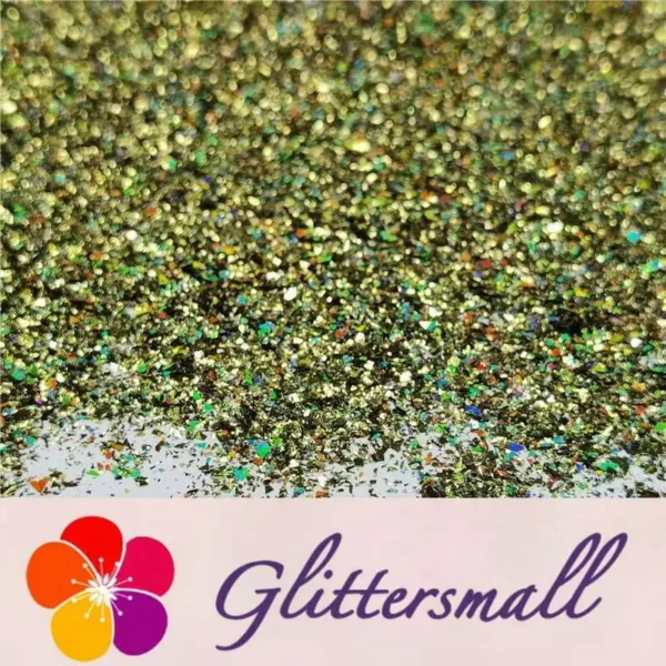 IMG_20200423_212403_ff10bbf4-0e79-472e-ab5b-a7e5d16cfa9e.webp 2x2 Glitter Holo Shards (Flakes) Holographic Pigment Olive Green Glitter Solvent Resistant SLG010