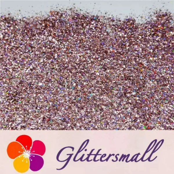 2x2 Glitter Holo Shards (Flakes) Holographic Pigment Pink Glitter Solvent Resistant SLG006