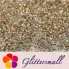2x2 Glitter Holo Shards (Flakes) Holographic Pigment Sand Gold Glitter Solvent Resistant SLG002