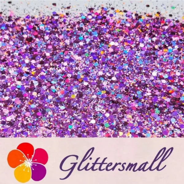 IMG_20200507_200514.webp General Mixed Holographic Pink Glitter Hexagon Shaped LB0901