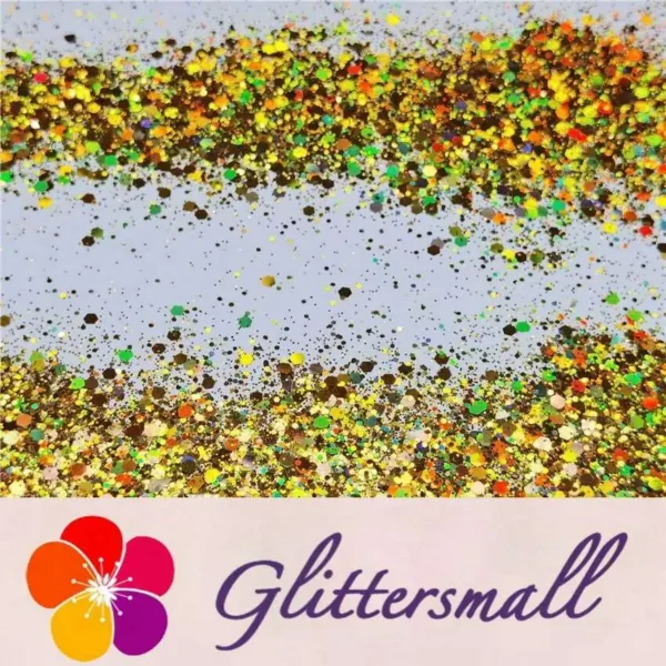 IMG_20200507_201715.webp General Mixed Holographic Red Gold Glitter Hexagon Shaped LB0200