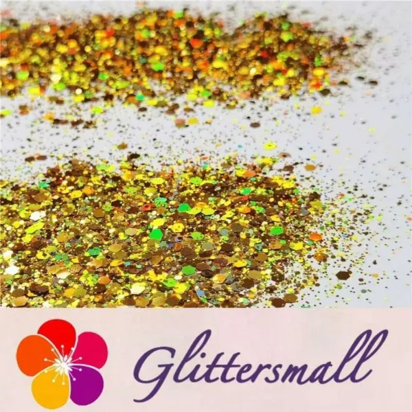 IMG_20200507_201735.webp General Mixed Holographic Red Gold Glitter Hexagon Shaped LB0200