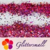 IMG_20200507_202114.webp General Mixed Holographic Rose Red Glitter Hexagon Shaped LB0912
