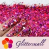 IMG_20200507_202234.webp General Mixed Holographic Rose Red Glitter Hexagon Shaped LB0912