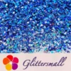 IMG_20200507_204402.webp General Mixed Holographic Deep Blue Glitter Hexagon Shaped LB0705