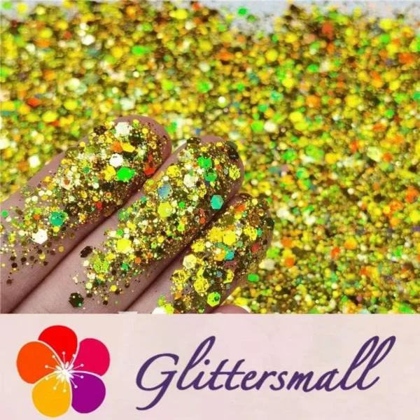 IMG_20200509_202547.webp General Mixed Holographic Gold Glitter Hexagon Shaped LB0210