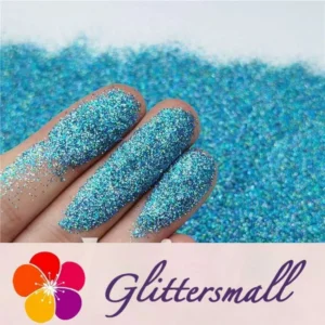 0.2mm Professional Cosmetic Glitter For Lip Gloss, Lipstick Holographic Sky Blue FCHL701