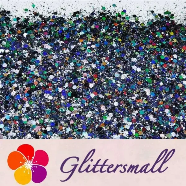 IMG_20200513_205534.webp General Mixed Holographic Black Glitter Hexagon Shaped LB01000