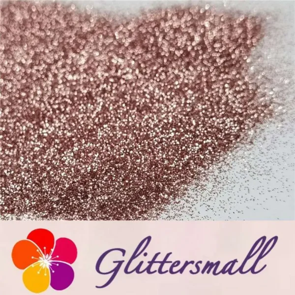 0.2mm Rose Gold Glitter Pure Color B0230